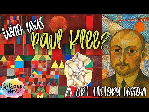 The Childlike Art of Paul Klee & The Element of Line - Art History Lesson