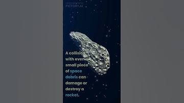 how do rockets avoid space junk #shorts #space #viral