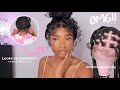 HOW TO MAKE YOUR 360 BRAIDED WIG LOOK REALISTIC (glue the back of a full lace wig) Ft. FANCIVIVI