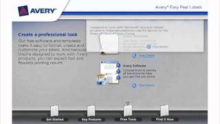 Avery Easy Peel Address Labels Demo Video