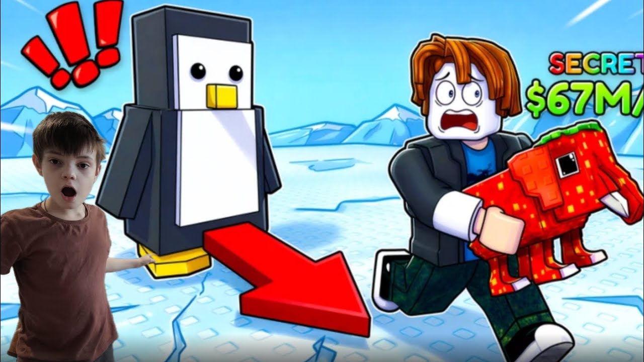 🏃Убегаю от пингвинов из нокаут😱 || ради brainrota