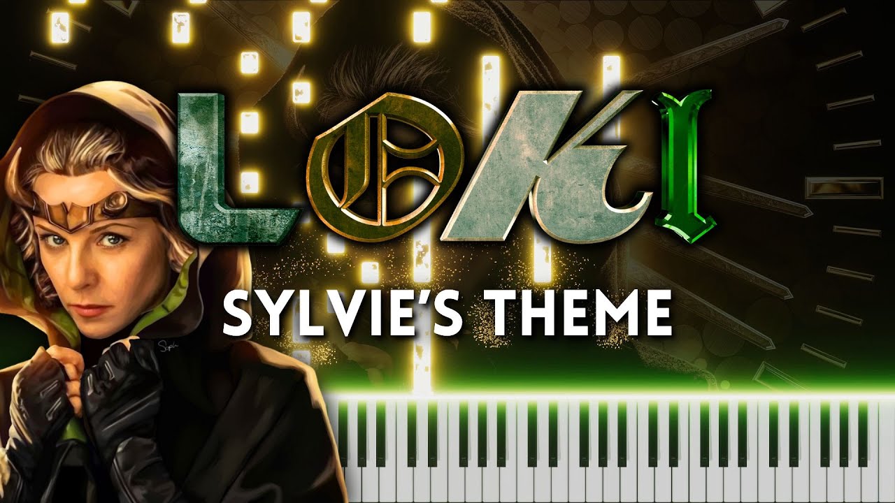 Sylvie's Theme - Loki Piano Cover (FREE MIDI)