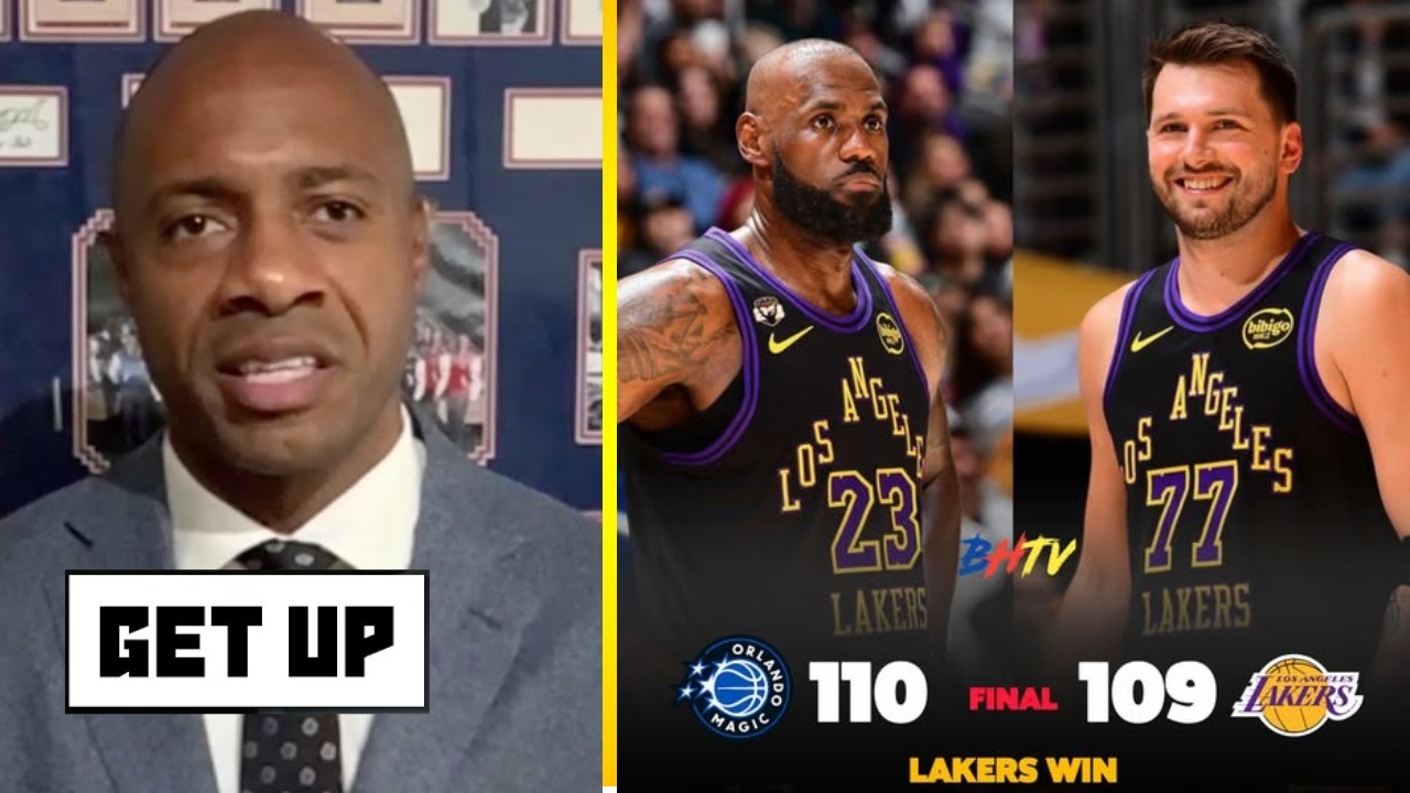 GET UP | The Lakers are in big trouble! - Jay Williams Rips LeBron & Luka for 110–109 loss to Magic