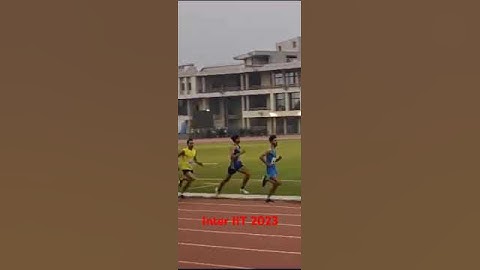 Dhananjoy De | 1500m Gold 🥇| inter IIT 2023| iit gandhinagar #iitkanpur #iit #iitdelhi #interiit