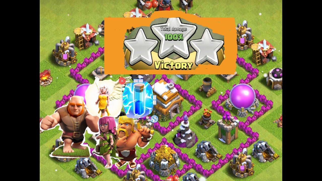 HOW TO ATTACK LIKE THEM BIG BOYS IN TH6! Easy 3 STAR ATTACK STRATEGY GiBArch Healers