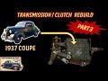 Transmission Rebuild on a 1937 Plymouth Coupe Ep. 10, Part 3. #mopar #restore #barnfind