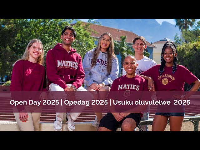 Watch Faculty of Science: Geoinformatics 2025 on YouTube.