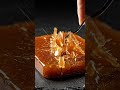 Satisfying Caramel Crunch Explosion 🍯✨ #shorts