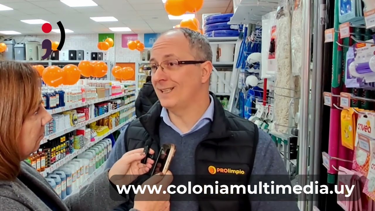 Apertura del local de PROlimpio en Colonia del Sacramento