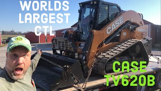 We Bought the world's Largest Skidsteer!  Case TV620b