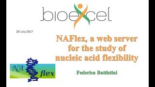 Bioexcel Weinar Naflex A Web Server For The Study Of Nucleic Acid Flexibility