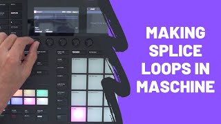How To Make Splice Melody Loops In Maschine MK3