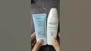 Battle Sunscreen Skin Aqua VS YOU : skincare routine