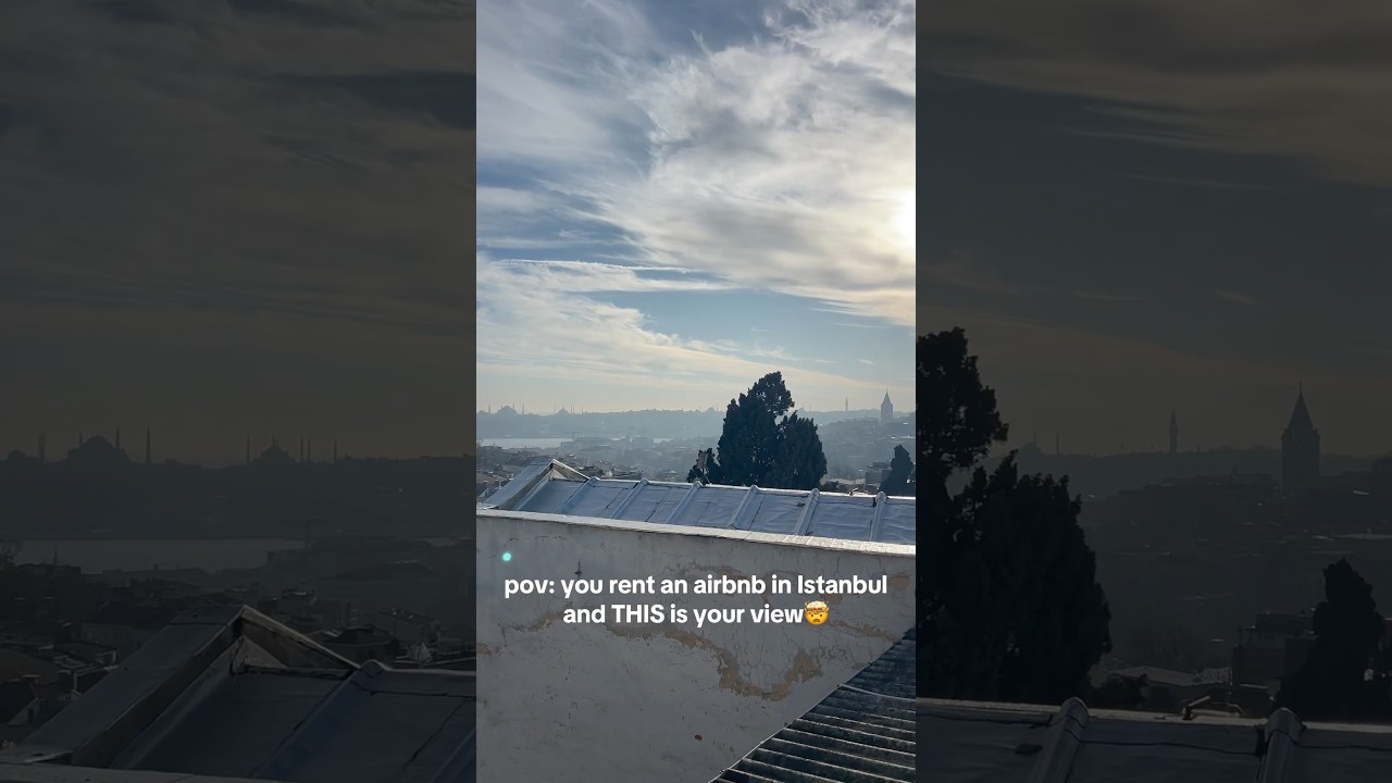 ISTANBUL Mornings Hit Different with THIS View 🌅😍 