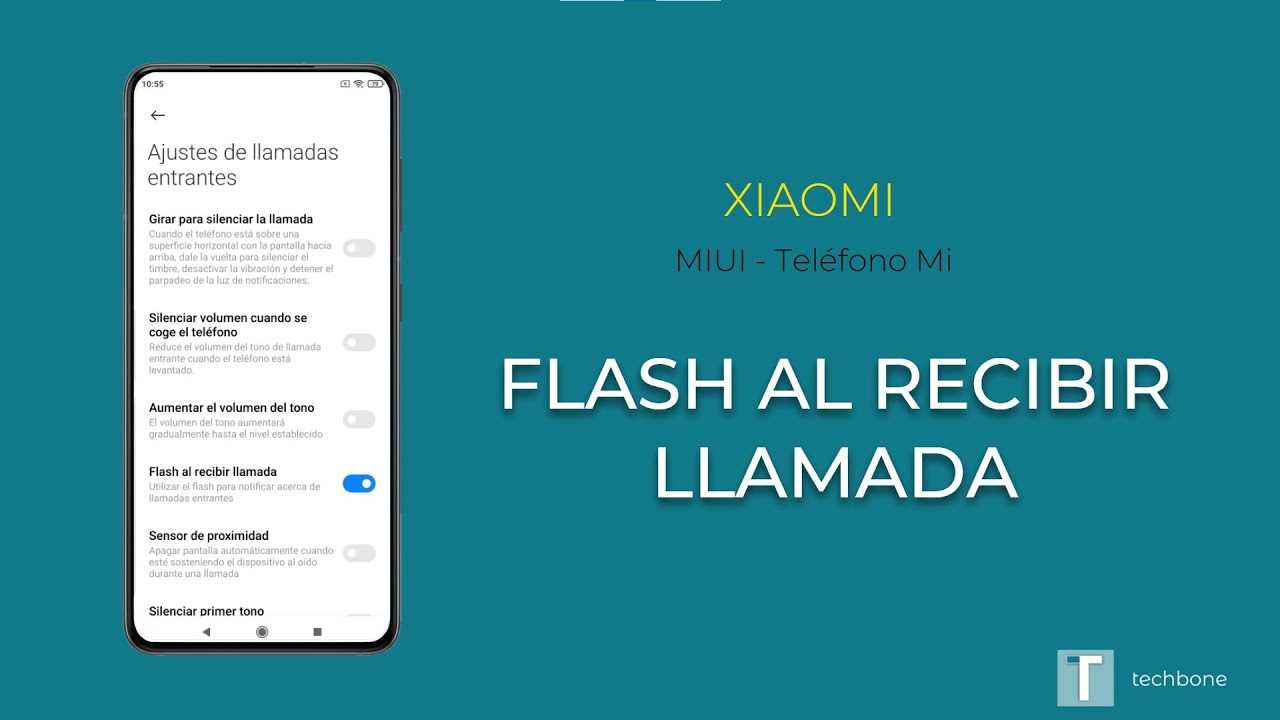 Flash al recibir llamada - Xiaomi [Teléfono Mi] - YouTube
