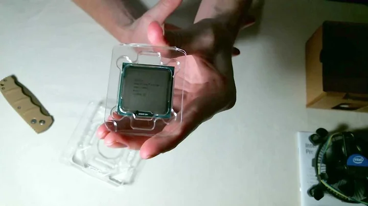 Intel Core i7-3770K Ivy Bridge 3.5GHz Unboxing
