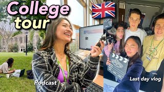 COLLEGE TOUR!! | A day in the life of a film and media student in the UK