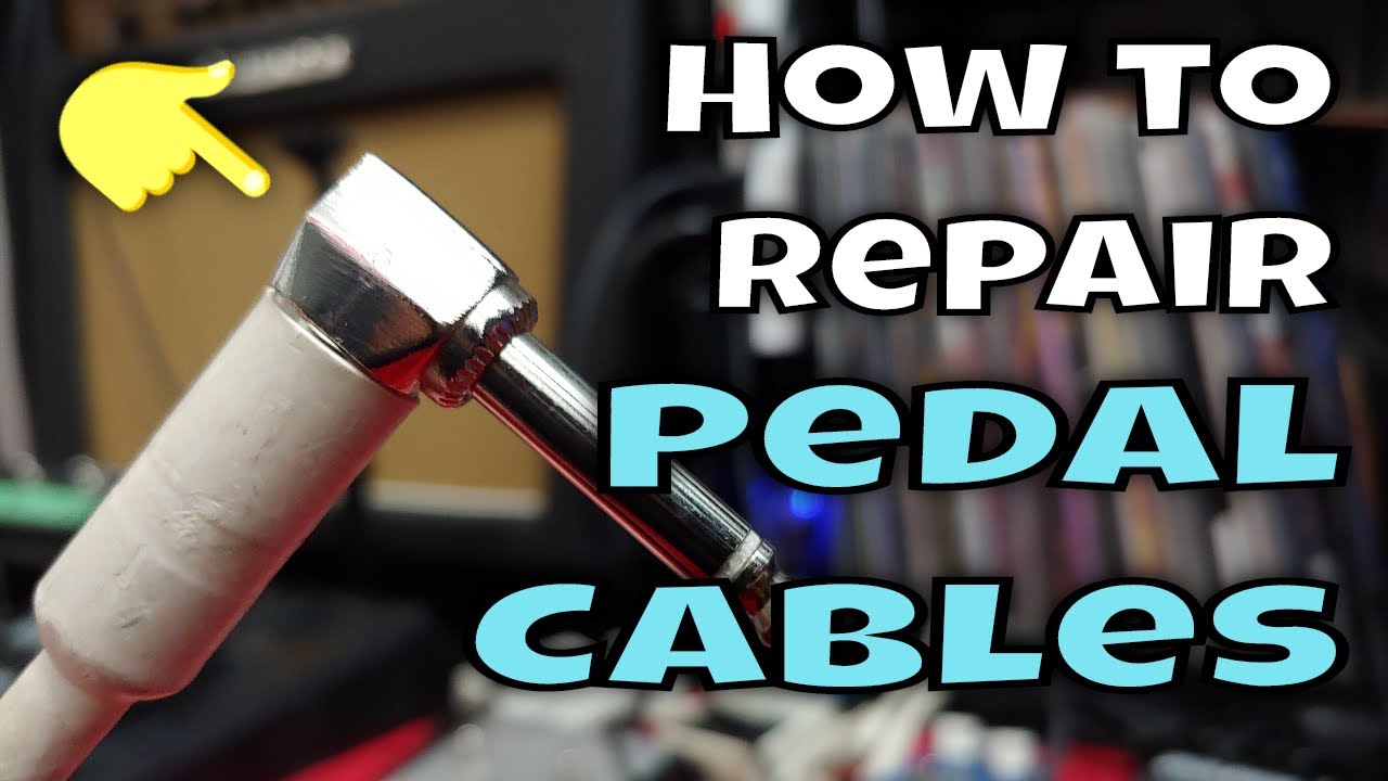 How to repair your Guitar Pedal Cable