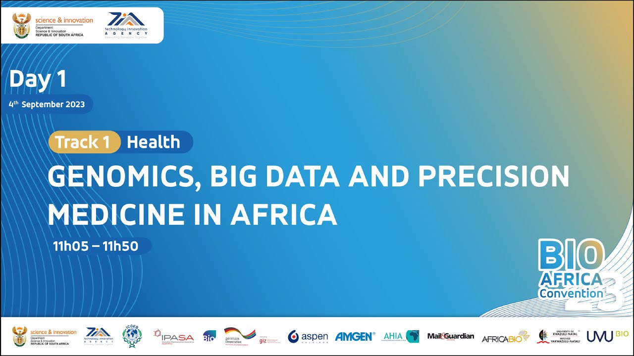 Track 1 - 11h05 - Genomics, big data and precision medicine in Africa ...