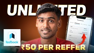 🔥 NEW LOOT ₹50 PER REFER || TESTBOOK ULTIMATE TRICK || NEW EARNING APP TODAY screenshot 5
