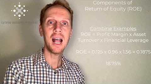 Financial ratios to evaluate the financial performance of a business