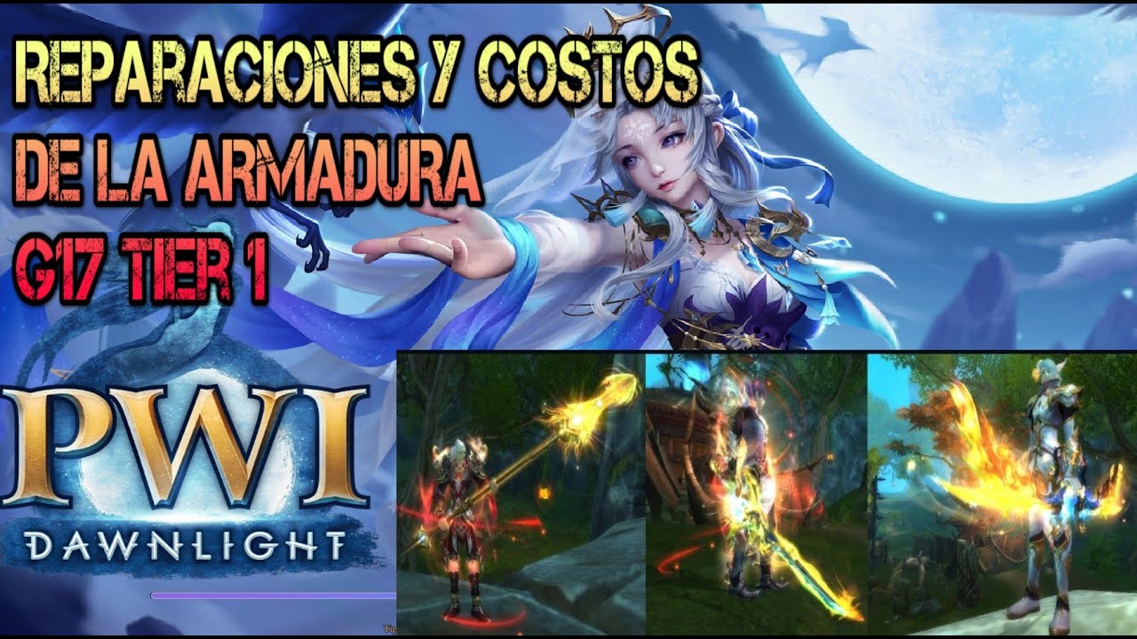 ❤️‍🔥​​Perfect World International (PC) l 2023 Reparando Armaduras G17 Armor - TIER 1