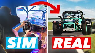 Can Sim Drivers Be FAST in a Real Race Car?