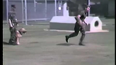 Sgt Joe Fussinger & Loboo, Osan South Korea 1986