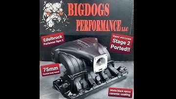 Sbf Edelbrock Performer rpm 2 Stage 2 ported flow results  part 2