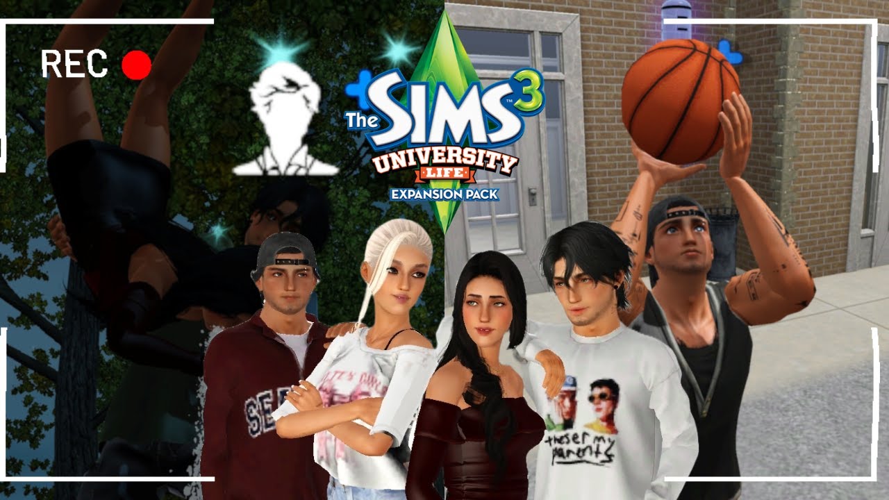 Lets Play Sims 3 University - Welcome to University! Part 1