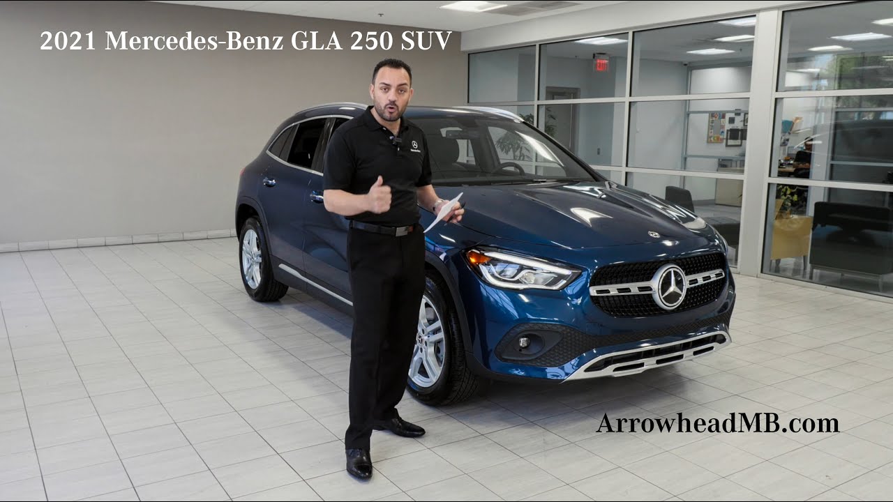 The All New 21 Mercedes Benz Gla Suv Review 21 From Mercedes Benz Of Arrowhead Youtube