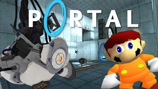 Portal M4R10 - If Mario was in...Portal screenshot 5