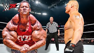Brock Lesnar vs. Arlindo de Souza (WWE 2K22)