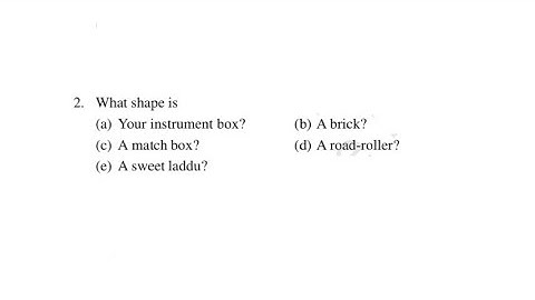 Question 2 - Exercise 5.9 Understanding Elementary  Shape - NCERT class 6th - Chapter 5