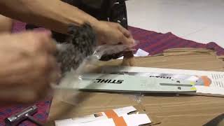 ซื้อบาร์เลื่อยยนต์12”STIHL มาใหม่จะใส่เครื่องอื่นได้ไหม