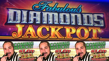 Fabulous Diamonds Jackpot Slot Machine - Diamond Spins and Free Spins Bonus