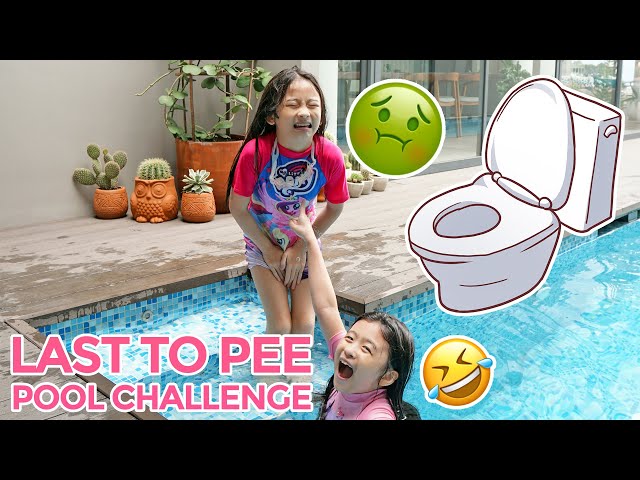 LAST TO PEE CHALLENGE | GWEN KATE FAYE class=