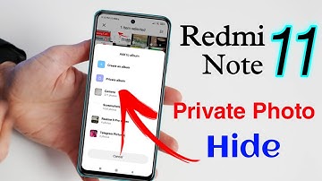 Redmi Note 11 me Photos & Video Kaise Hide Kare | How to Hide Gallery Photos in Redmi Note 11