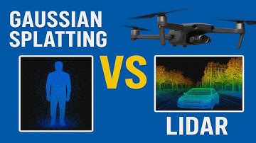 LiDAR Vs. Gaussian Splatting
