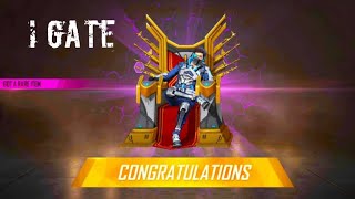 I GATE FREE FIRE THRONE EMOTE ?  #GARENABABA