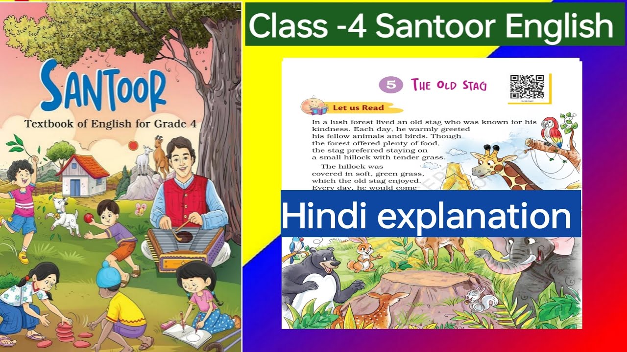 l-5-the-old-stag-class-4-santoor-english-book-ncert-cbse-youtube