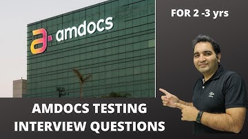 Amdocs Interview Question| Test Case Interview| Amdocs Testing Interview Questions| amdocs