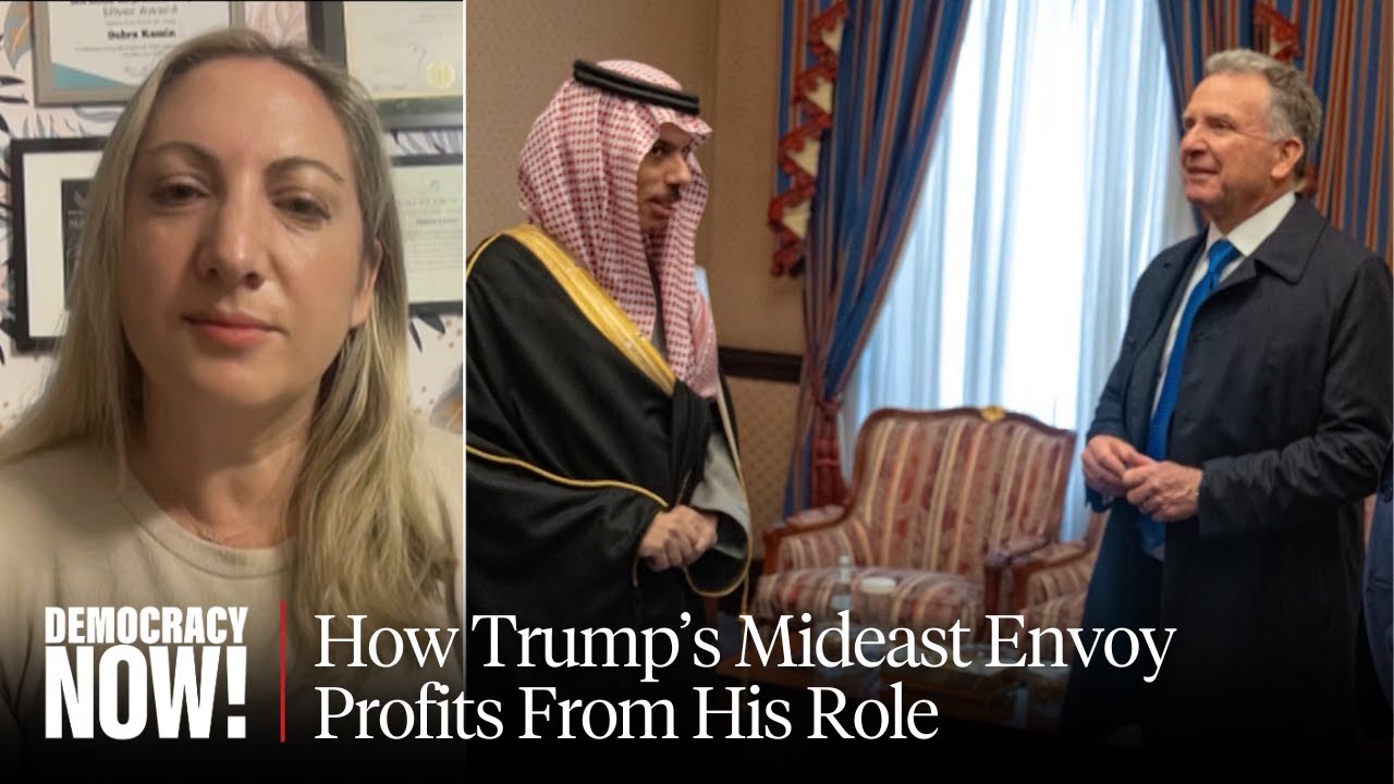Trump's Mideast Envoy Steve Witkoff Blurs Peace & Profit, from Real Estate to Crypto Deals