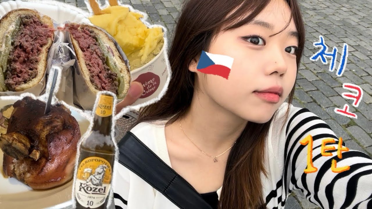 🇨🇿 동생이랑 체코 여행 브이로그 1탄! 근데 이제 극딜을 곁들인..😗
