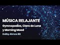 Música relajante en Dolby Atmos para reducir el estrés (Pantalla negra) Gymmnopedies, claro de luna