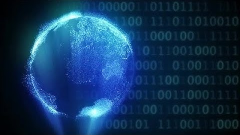 Abstract Earth Planet Binary Rollover Stock Motion Graphics