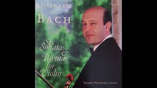 Bach sonata for violin solo no1 g minor. Valery Oistrakh