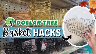 You Won’t Believe These Genius Fall Hacks with Dollar Tree Baskets