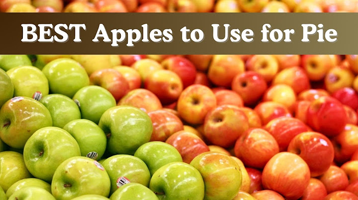 Pie Q&A: Which Apples to Use for Pie?
