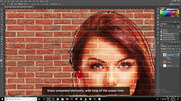 Photoshop Tutorials - Photos to Brick Effect